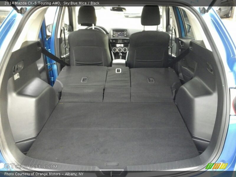 Sky Blue Mica / Black 2014 Mazda CX-5 Touring AWD