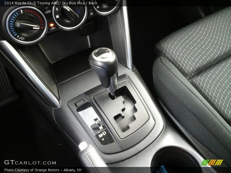 Sky Blue Mica / Black 2014 Mazda CX-5 Touring AWD