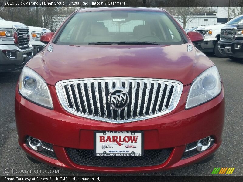 Crystal Red Tintcoat / Cashmere 2016 Buick Verano Leather Group