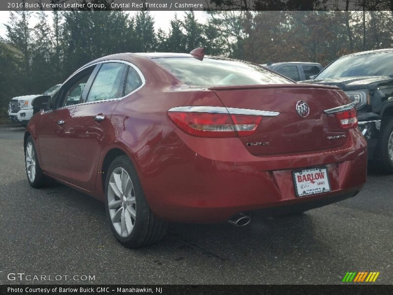 Crystal Red Tintcoat / Cashmere 2016 Buick Verano Leather Group