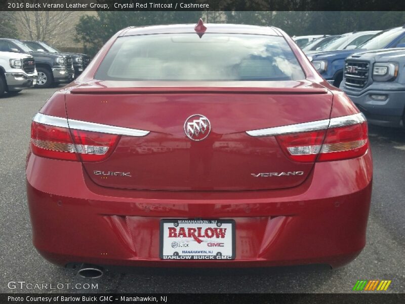 Crystal Red Tintcoat / Cashmere 2016 Buick Verano Leather Group