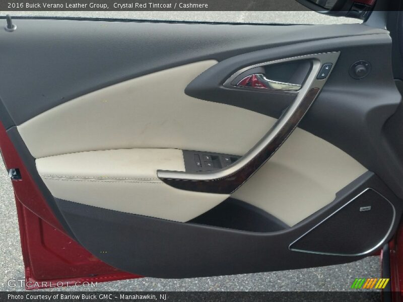 Crystal Red Tintcoat / Cashmere 2016 Buick Verano Leather Group