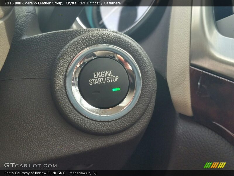 Crystal Red Tintcoat / Cashmere 2016 Buick Verano Leather Group