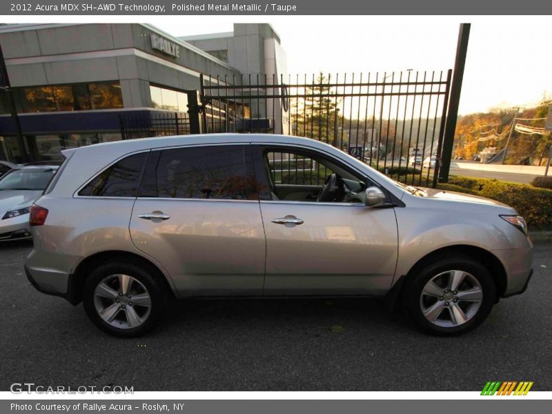 Polished Metal Metallic / Taupe 2012 Acura MDX SH-AWD Technology