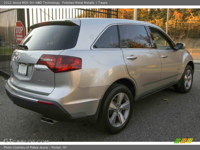 Polished Metal Metallic / Taupe 2012 Acura MDX SH-AWD Technology
