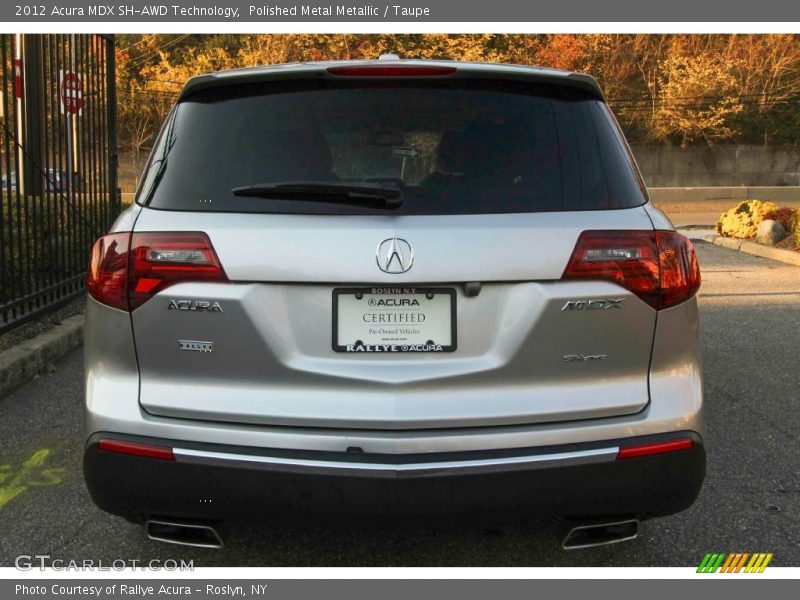 Polished Metal Metallic / Taupe 2012 Acura MDX SH-AWD Technology