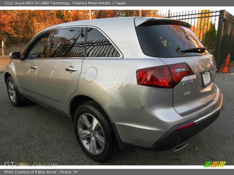 Polished Metal Metallic / Taupe 2012 Acura MDX SH-AWD Technology