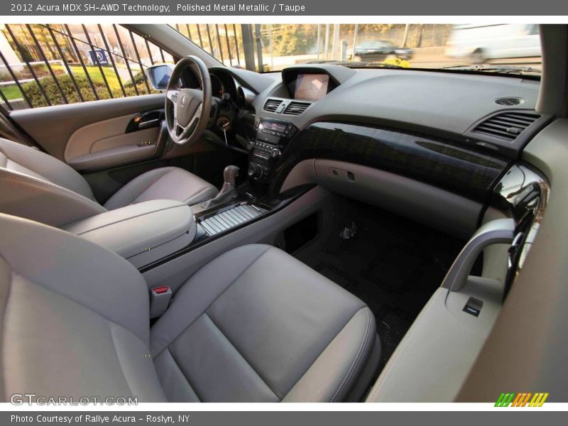 Polished Metal Metallic / Taupe 2012 Acura MDX SH-AWD Technology