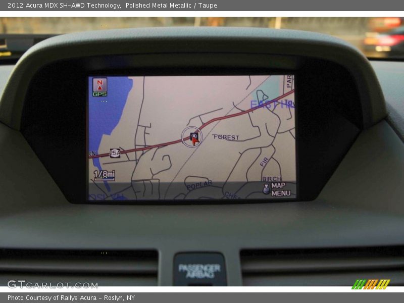 Polished Metal Metallic / Taupe 2012 Acura MDX SH-AWD Technology