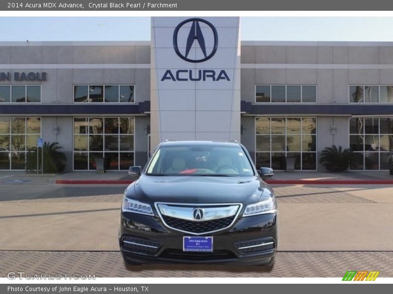 Crystal Black Pearl / Parchment 2014 Acura MDX Advance