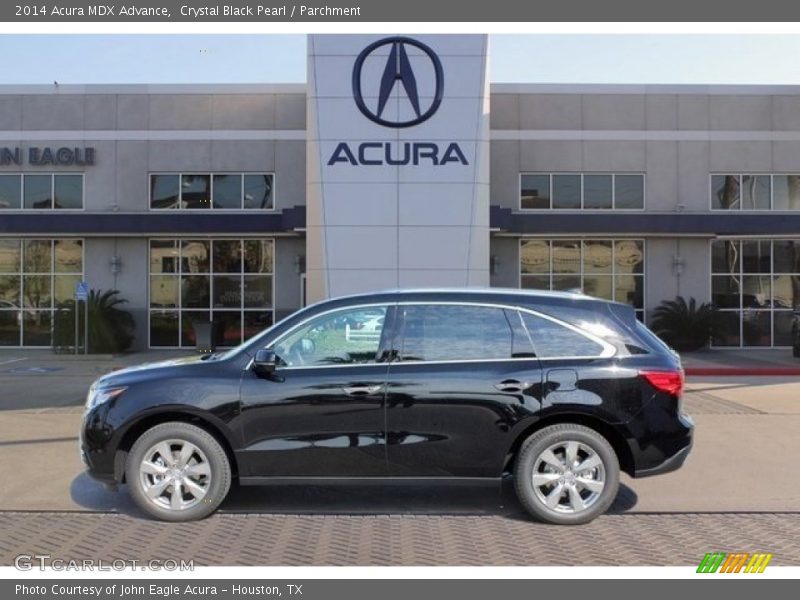 Crystal Black Pearl / Parchment 2014 Acura MDX Advance