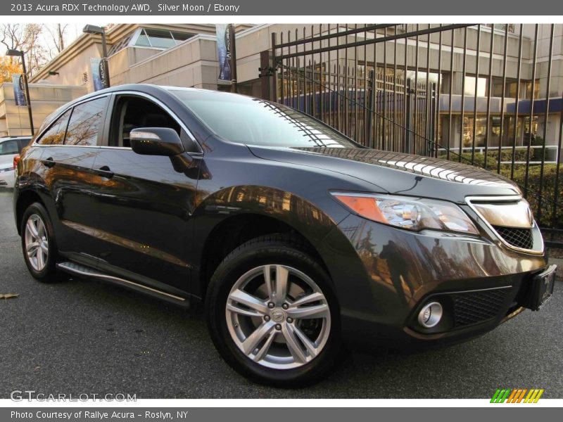 Silver Moon / Ebony 2013 Acura RDX Technology AWD