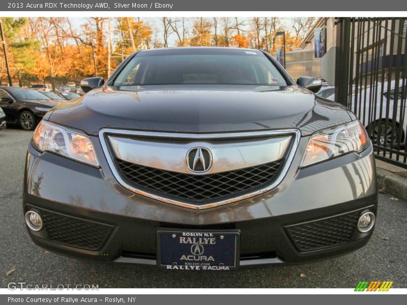 Silver Moon / Ebony 2013 Acura RDX Technology AWD