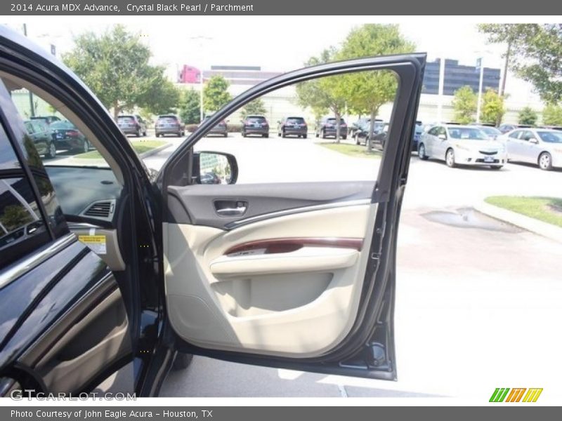 Crystal Black Pearl / Parchment 2014 Acura MDX Advance