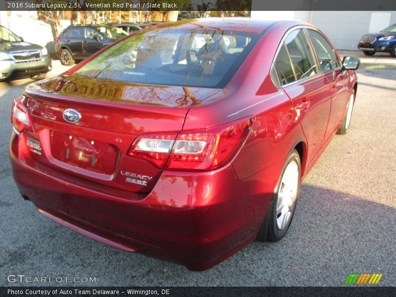 Venetian Red Pearl / Slate Black 2016 Subaru Legacy 2.5i