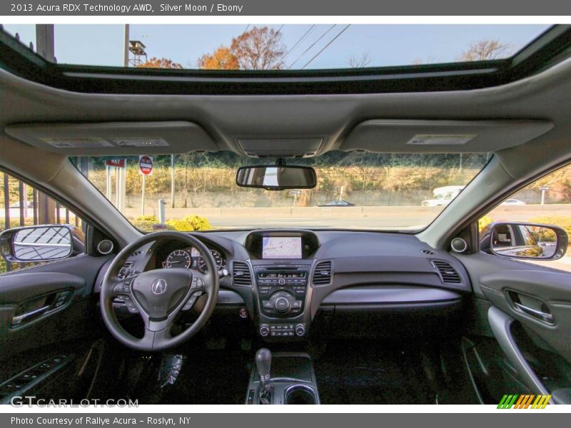 Silver Moon / Ebony 2013 Acura RDX Technology AWD