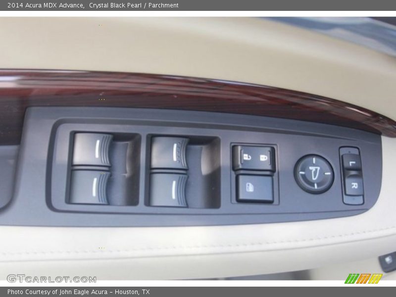 Crystal Black Pearl / Parchment 2014 Acura MDX Advance