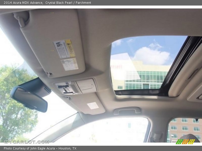 Crystal Black Pearl / Parchment 2014 Acura MDX Advance