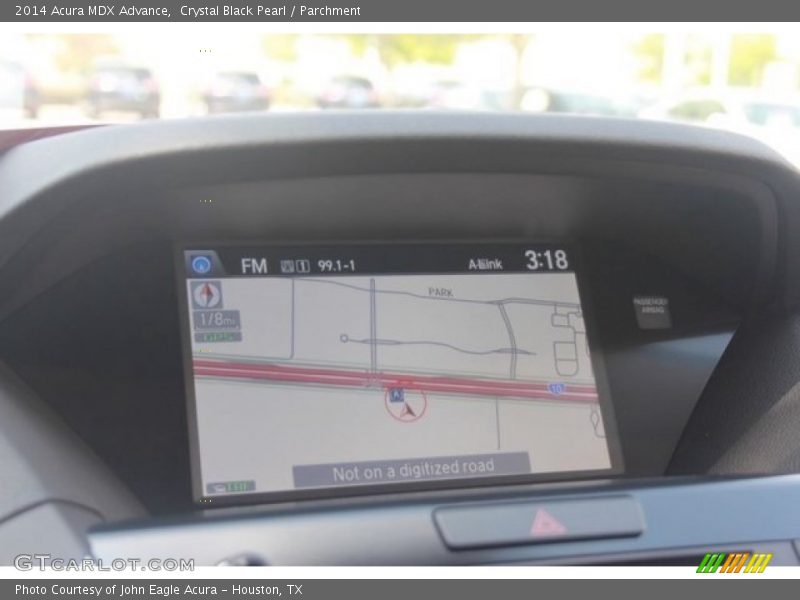 Crystal Black Pearl / Parchment 2014 Acura MDX Advance