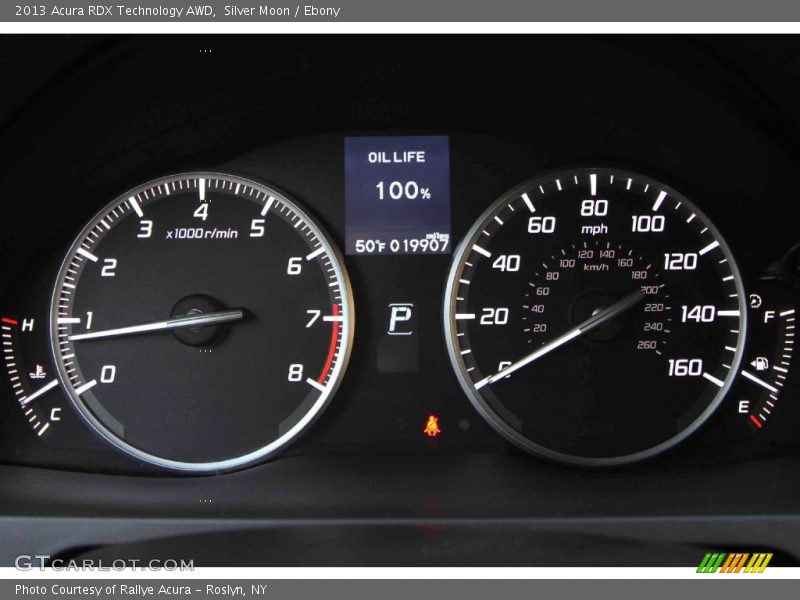 Silver Moon / Ebony 2013 Acura RDX Technology AWD