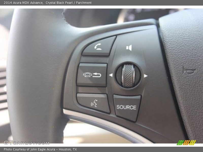Crystal Black Pearl / Parchment 2014 Acura MDX Advance