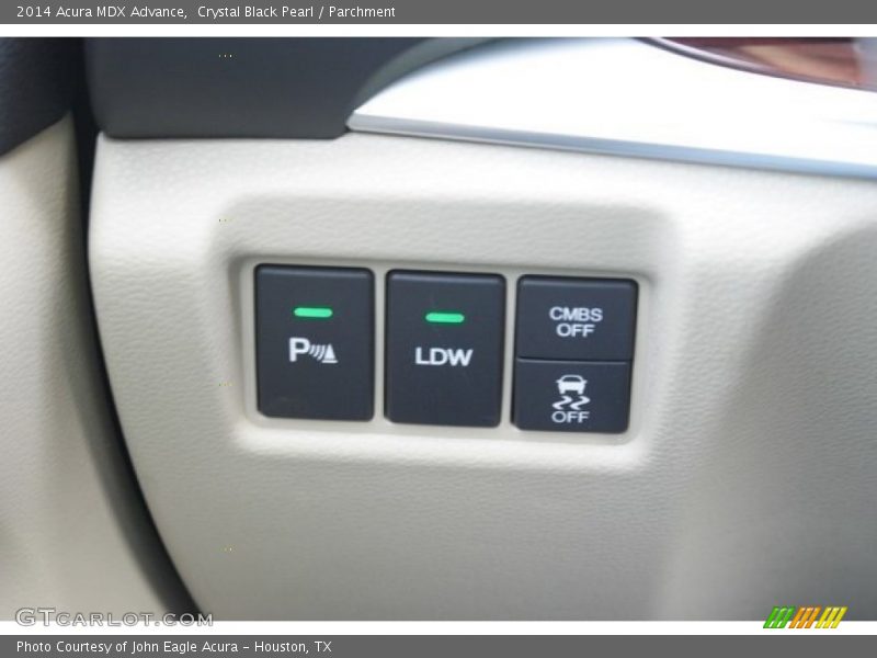 Crystal Black Pearl / Parchment 2014 Acura MDX Advance