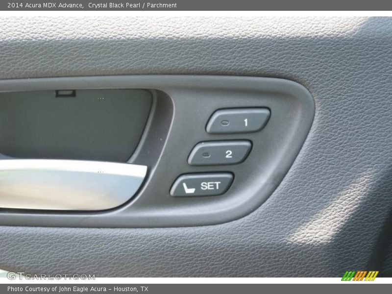 Crystal Black Pearl / Parchment 2014 Acura MDX Advance
