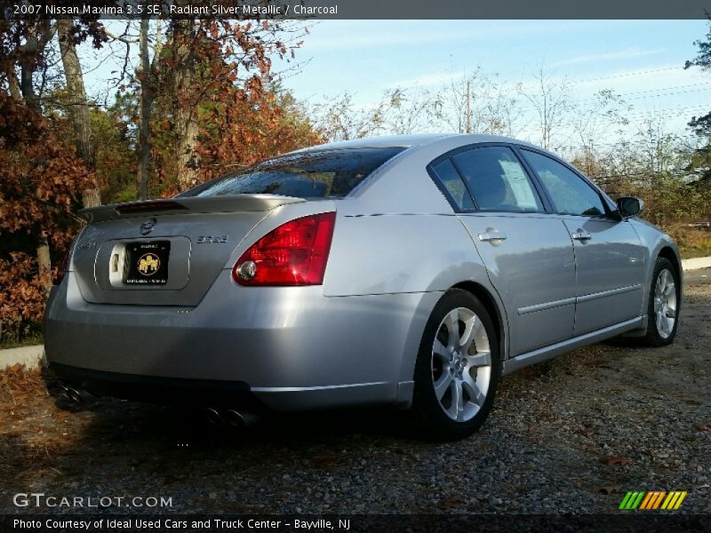 Radiant Silver Metallic / Charcoal 2007 Nissan Maxima 3.5 SE