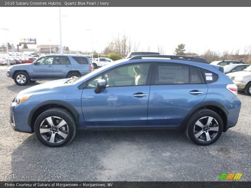 Quartz Blue Pearl / Ivory 2016 Subaru Crosstrek Hybrid