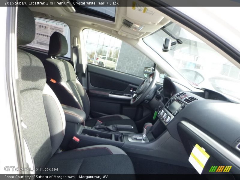 Crystal White Pearl / Black 2016 Subaru Crosstrek 2.0i Premium