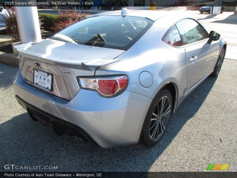 Ice Silver Metallic / Black 2016 Subaru BRZ Limited