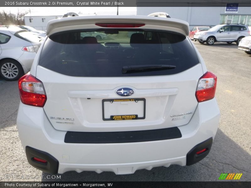 Crystal White Pearl / Black 2016 Subaru Crosstrek 2.0i Premium