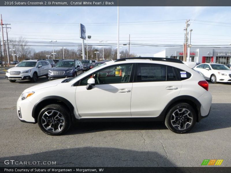 Crystal White Pearl / Black 2016 Subaru Crosstrek 2.0i Premium