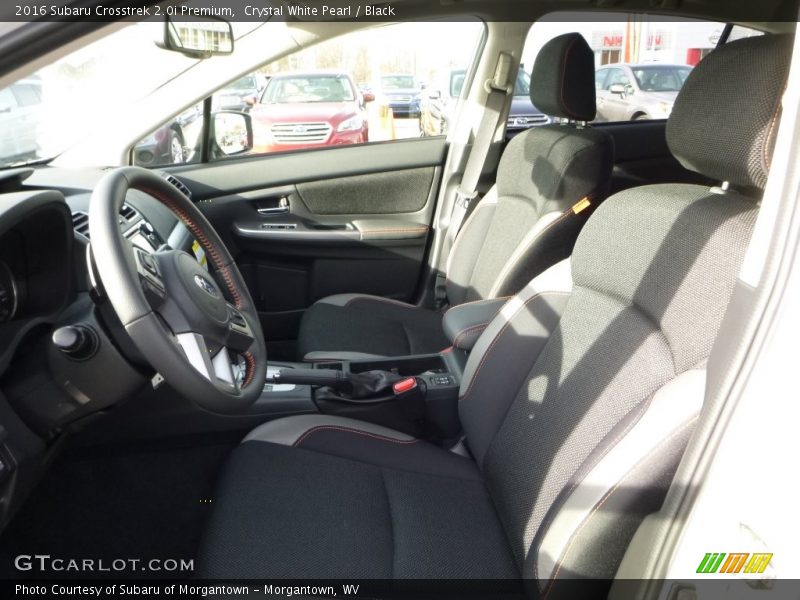 Crystal White Pearl / Black 2016 Subaru Crosstrek 2.0i Premium