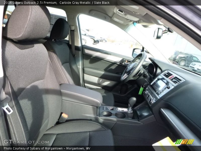 Carbide Gray Metallic / Slate Black 2016 Subaru Outback 2.5i Premium