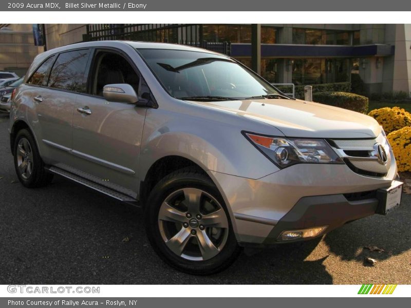 Billet Silver Metallic / Ebony 2009 Acura MDX