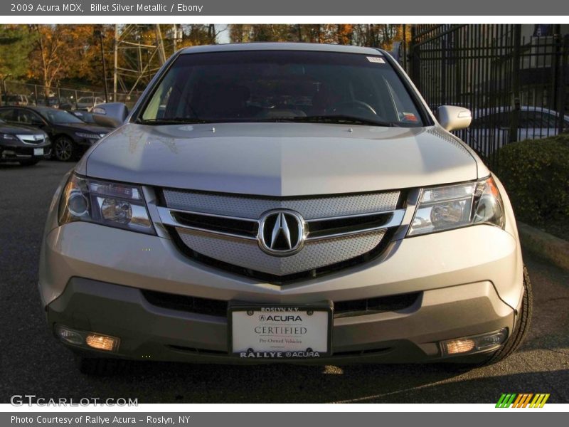 Billet Silver Metallic / Ebony 2009 Acura MDX