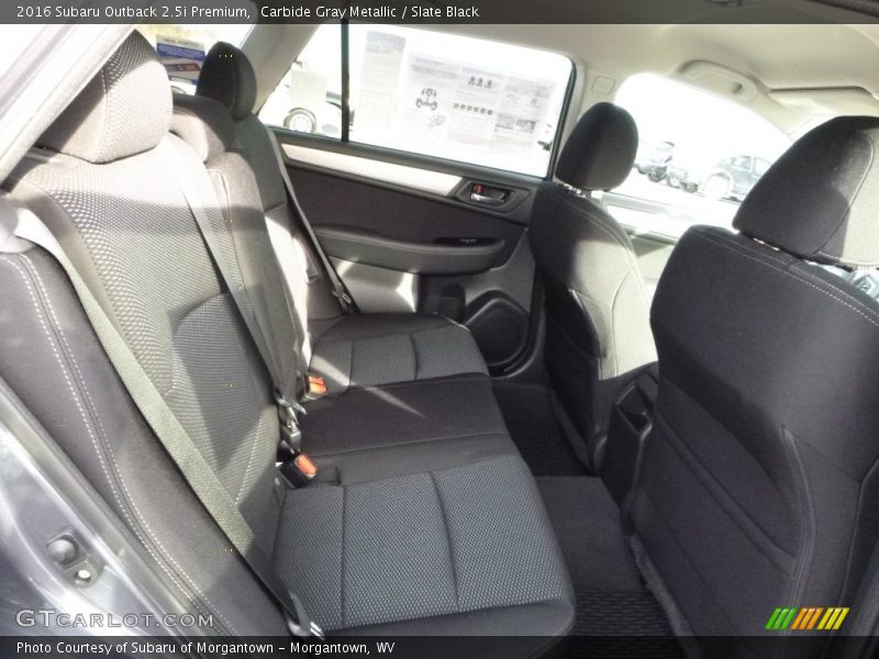 Carbide Gray Metallic / Slate Black 2016 Subaru Outback 2.5i Premium