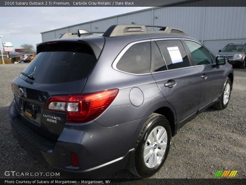 Carbide Gray Metallic / Slate Black 2016 Subaru Outback 2.5i Premium