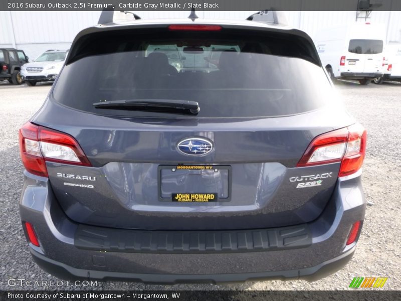 Carbide Gray Metallic / Slate Black 2016 Subaru Outback 2.5i Premium