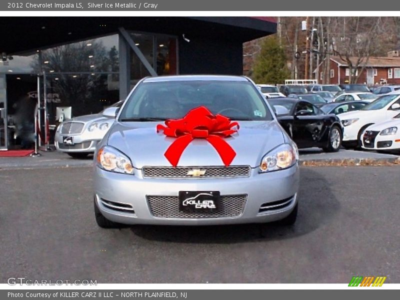Silver Ice Metallic / Gray 2012 Chevrolet Impala LS