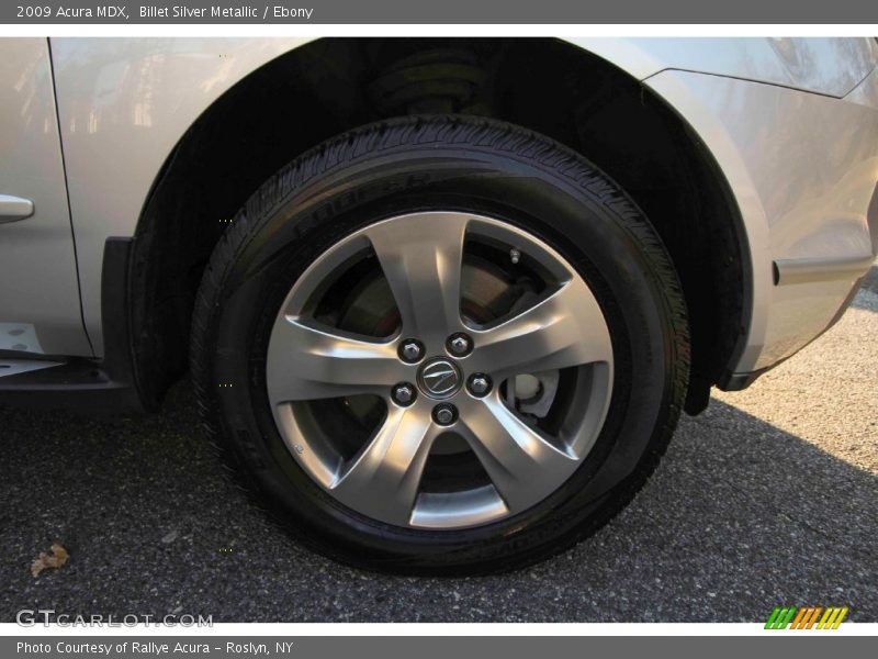 Billet Silver Metallic / Ebony 2009 Acura MDX