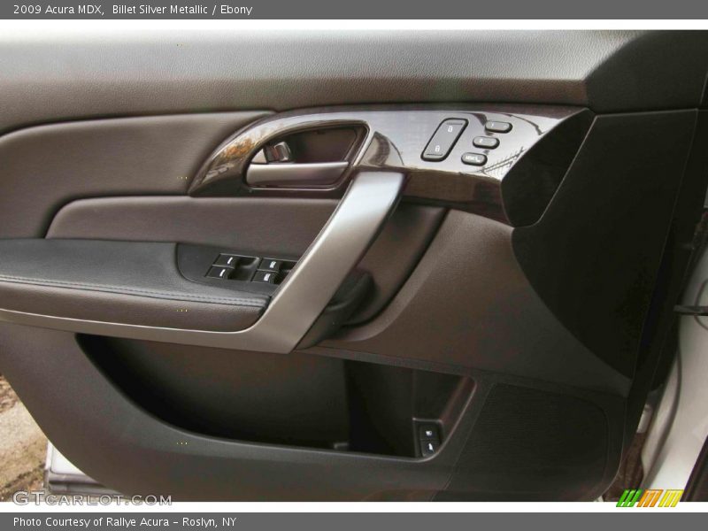 Billet Silver Metallic / Ebony 2009 Acura MDX