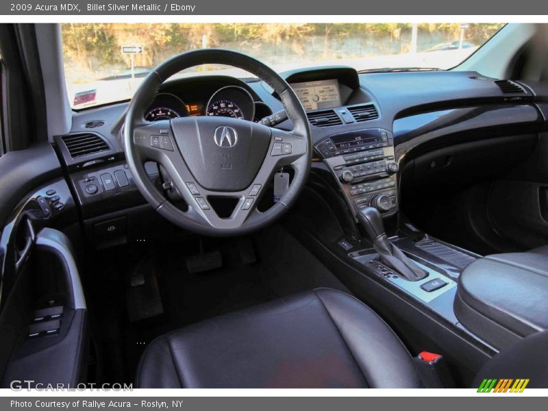 Billet Silver Metallic / Ebony 2009 Acura MDX