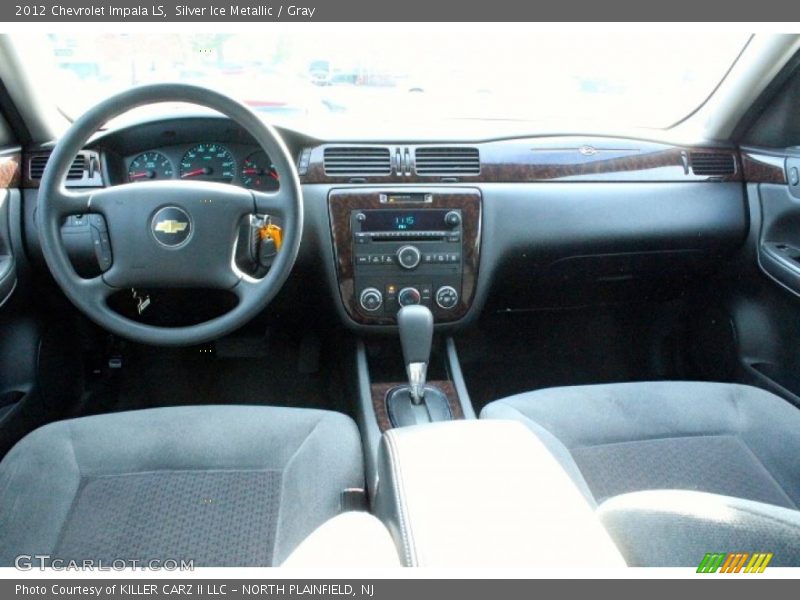 Silver Ice Metallic / Gray 2012 Chevrolet Impala LS