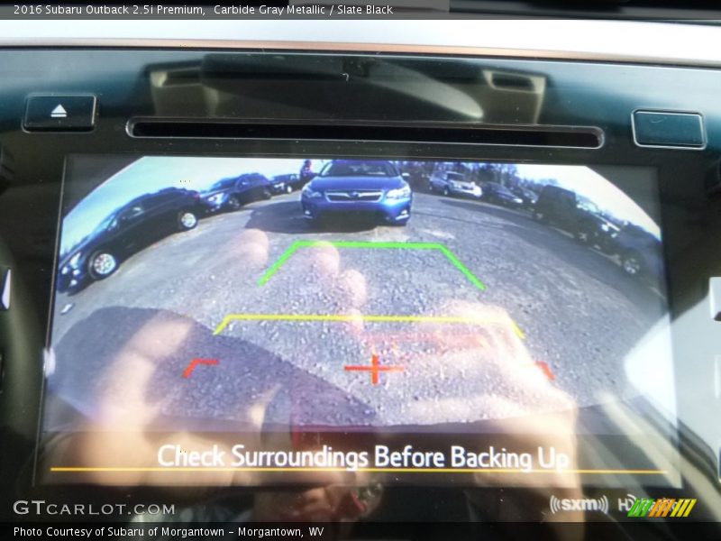 Carbide Gray Metallic / Slate Black 2016 Subaru Outback 2.5i Premium