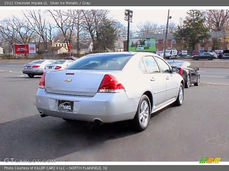 Silver Ice Metallic / Gray 2012 Chevrolet Impala LS