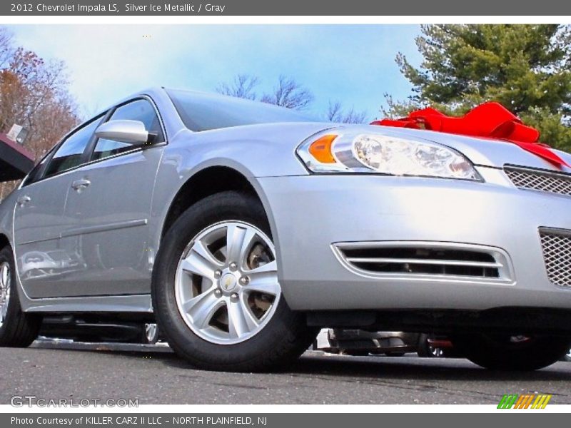 Silver Ice Metallic / Gray 2012 Chevrolet Impala LS