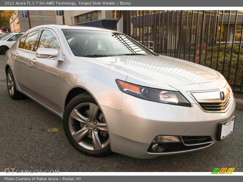 Forged Silver Metallic / Ebony 2012 Acura TL 3.7 SH-AWD Technology