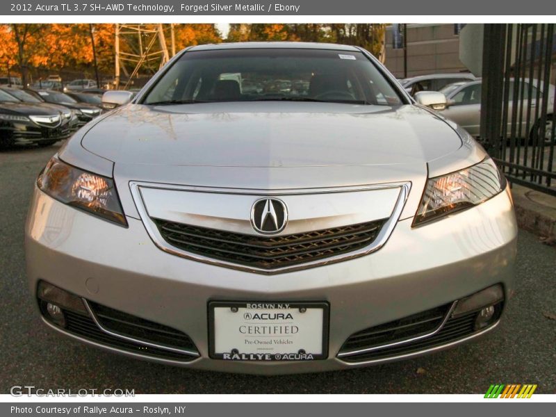 Forged Silver Metallic / Ebony 2012 Acura TL 3.7 SH-AWD Technology